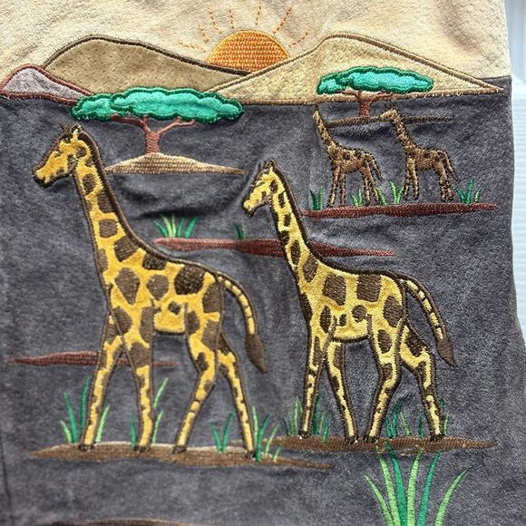 The Quacker Factory Safari Suede Leather Coat Brown Lined Zip Women's Size S - Picture 8 of 10